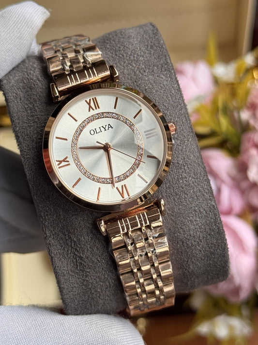 Premium Quality OLIYA Ladies Quartz Watch